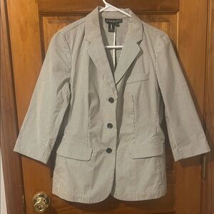 Peace of Cloth Pinstripe Blazer